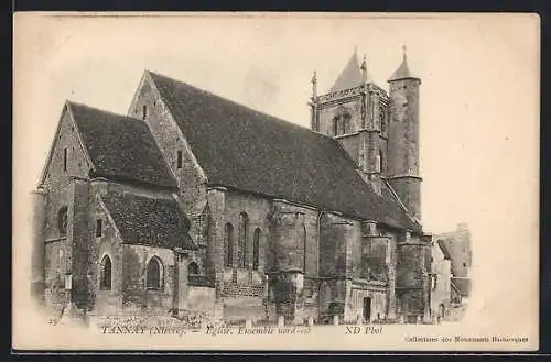 AK Tannay /Nievre, Eglise, Ensemble nord-est