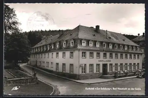 AK Bad Neustadt an der Saale, Hotel Zur Salzburg