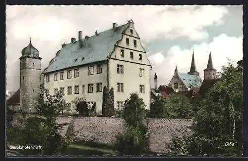 AK Gerolzhofen /Ufr., Ehemaliges Echtersches Schloss