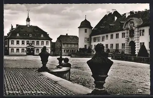 AK Wiesentheid, Schloss mit Rathaus