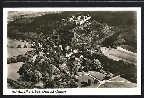 AK Neustadt an der Saale, Ortsansicht