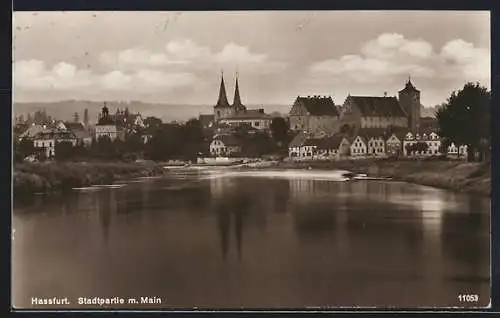 AK Hassfurt, Stadtpartie m. Main