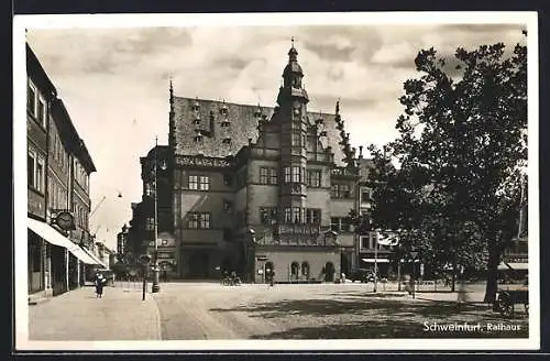 AK Schweinfurt, Das Rathaus im Sonnenschein