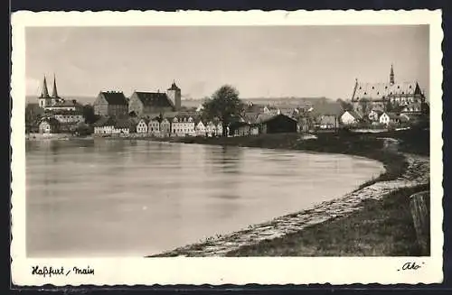 AK Hassfurt, Teilansicht mit Blick auf den Main