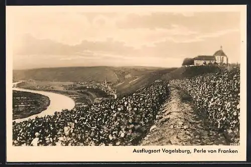 AK Vogelsburg /Franken, Panorama