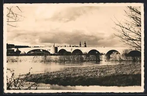 AK Kitzingen a. Main, Neue Mainbrücke