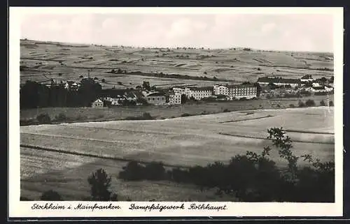 AK Stockheim / Mainfranken, Dampfsägewerk Rothhaupt