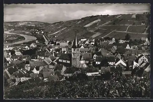 AK Randersacker a. Main, Teilansicht mit Kirche