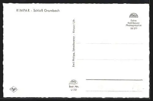 AK Rimpar, Schloss Grumbach