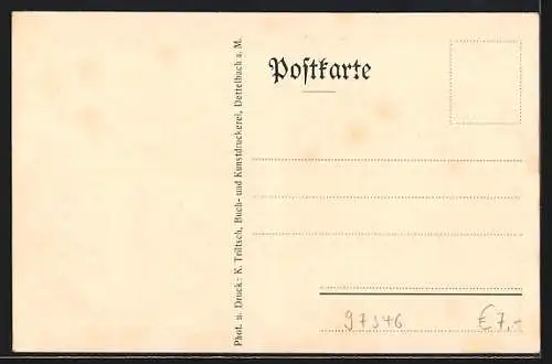 AK Iphofen, ehem. Kapitelskellerei, ehem. St. Michaelskapelle