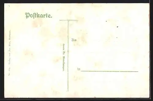 AK Stuttgart, Marienkirche und ev. Vereinshaus