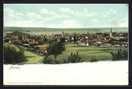 AK Aalen, Blick über die Stadt