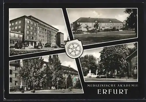 AK Erfurt, Hals- Nasen-, Ohren- und Augen-Klinik, Pathologisches Institut-Chirurgische Klinik, Haupteingang