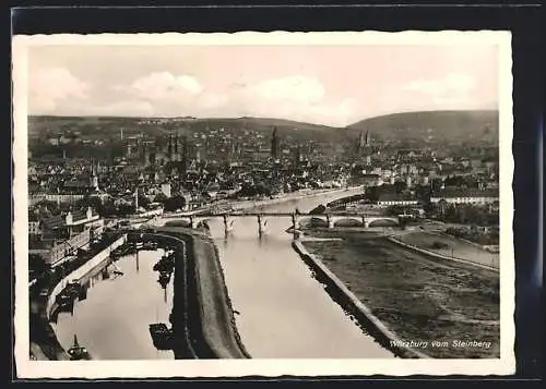 AK Würzburg, Blick vom Steinberg