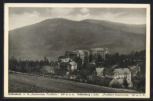 AK Gräfenberg i. Schl., Priessnitz-Sanatorium