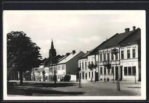 AK Wagstadt /Bilovec, Obertorstrasse /Hornobranská trída