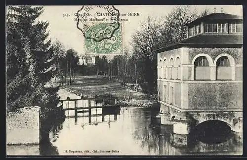 AK Châtillon-sur-Seine, Moulin Marmont et Château