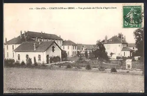 AK Chatillon-sur-Seine, Vue générale de l`Ecole d`Agriculture