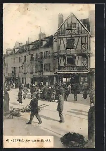 AK Semur, Un coin du Marché