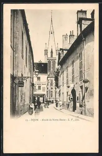 AK Dijon, Abside de Notre-Dame