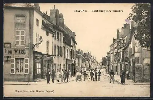 AK Beaune, Faubourg Bretonnière