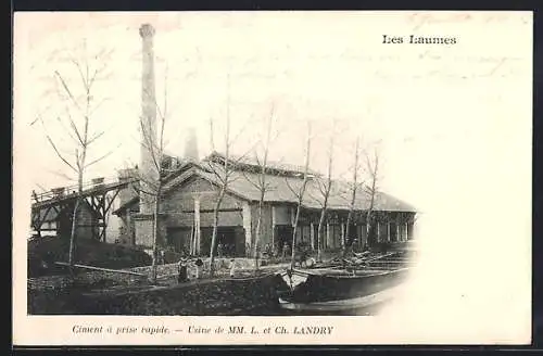 AK Les Laumes, Ciment à prise rapide, Usine de MM. L. et Ch. Landry