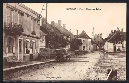 AK Rouvray, Près le Champ de Foire