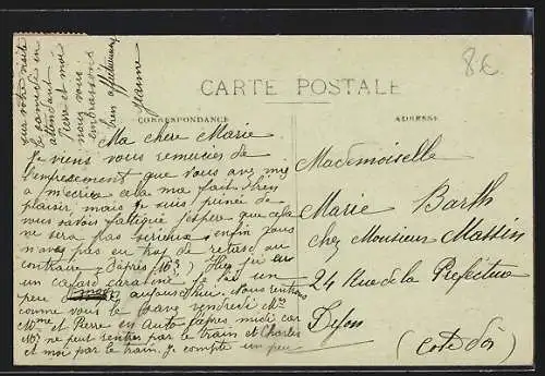 AK Marly-sur-Tille, Vue Panoramique côté Est