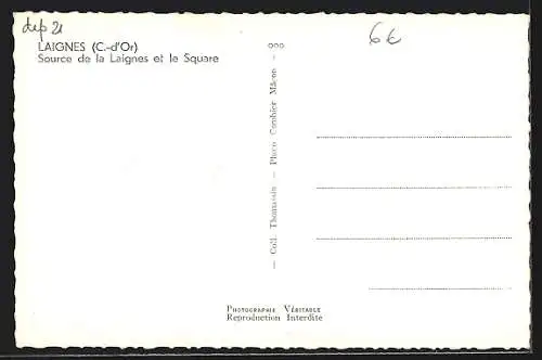 AK Laignes, Source de la Laignes et le Square