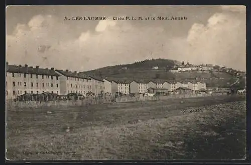 AK Les Laumes, cités PLM et le Mont Auxois