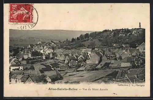 AK Alise-Sainte-Reine, Vue du Mont Auxois