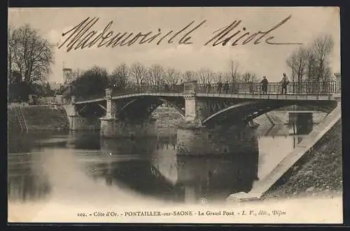 AK Pontailler-sur-Saône, Le Grand Pont