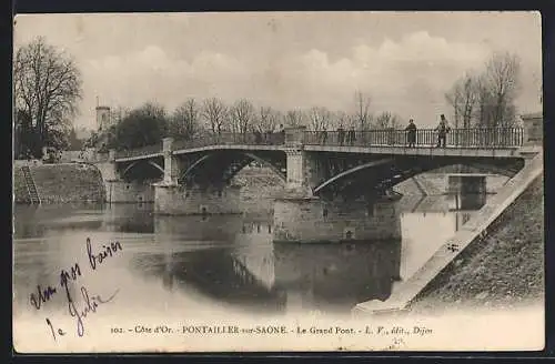 AK Pontailler-sur-Saône, Le Grand Pont