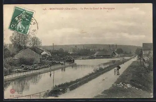 AK Montbard, Le Port du Canal de Bourgogne