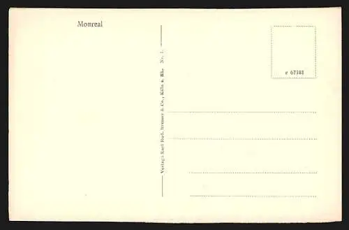 AK Monreal, Panorama mit Ort und Berglandschaft