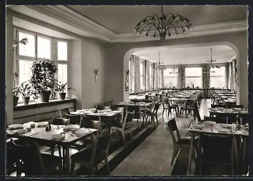 AK Bad Reichenhall, Kurheim der Bayerischen Ortskrankenkassen, Wittelsbacherstrasse 2, Innenansicht