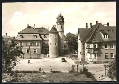 AK Böhlen, Schloss und Rathaus