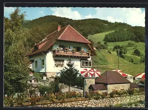AK Altsimonswald, Cafe Mörchengarten, Bes. Franz Tritschler