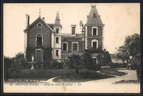 AK Joue-les-Tours, Villa du Haut-Beaulieu