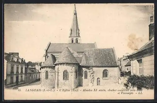 AK Langeais /I.-et-L., L`Eglise Est