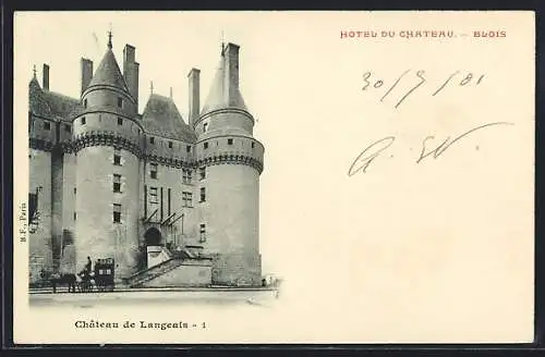 AK Langeais, Le Château, Blois, Hotel du Chateau