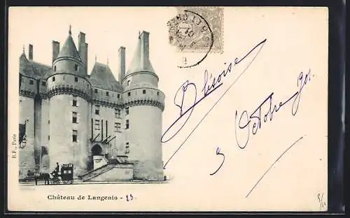 AK Langeais, La Château