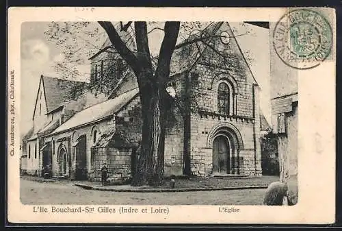 AK L`Ile-Bouchard /Indre et Loire, L`Eglise