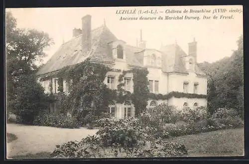 AK Luzille /I.-et-L., Château de Beauchêne, Ancienne demeure du Maréchal durocq, Duc de Frioul