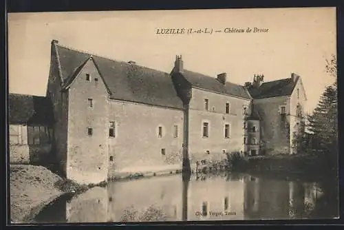 AK Luzille /I.-et-L., Château de Brosse