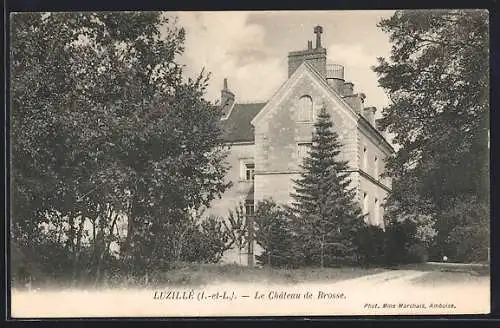 AK Luzille /I.-et-L., Le Château de Brosse