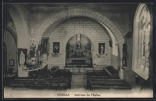 AK Luzille, Interieur de l`Eglise