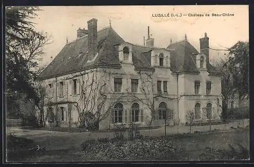 AK Luzille /I.-L., Château de Beau-Chêne