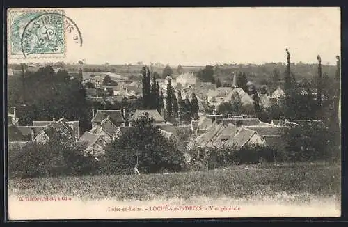 AK Loché-sur-Indrois, Vue générale