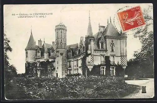 AK Louestault, Chateau de Fontenailles